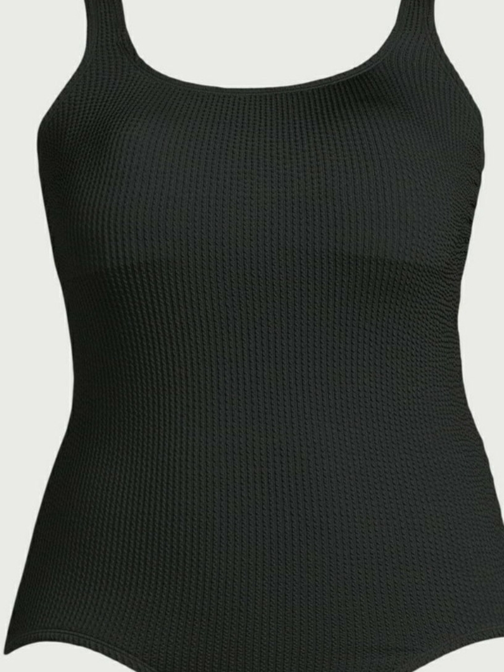 NWT Size Small Time and Tru Black One-Piece Swimsuit